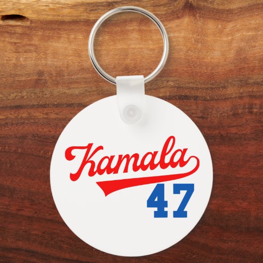 Kamala Harris 47. - Präsident 47. Schlüsselanhänger (Rückseite)