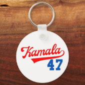 Kamala Harris 47. - Präsident 47. Schlüsselanhänger (Vorderseite)