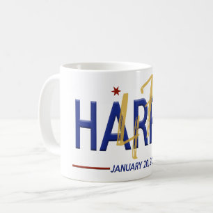 Kamala Harris 47. Präsident Einweihung Kaffeetasse