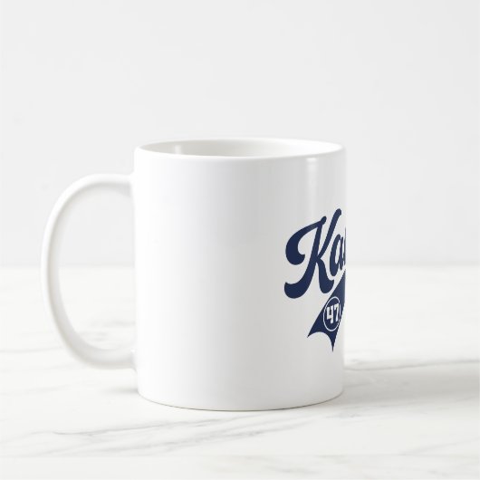 Kamala Harris 47 Präsident Kaffeetasse (Links)