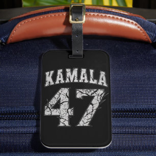 Kamala Harris 47. Präsident USA Amerika 2024 Gepäckanhänger