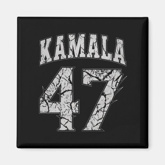 Kamala Harris 47. Präsident USA Amerika 2024 Magnet (Vorne)