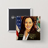 Kamala-Harris-47.-Präsident-USA_ Button (Vorne & Hinten)