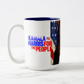 Kamala-Harris-47.-Präsident-USA_ Zweifarbige Tasse (Links)