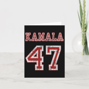 Kamala Harris 47 The President US America 2024 Ele Karte
