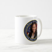 Kamala Harris 49. Vizepräsident Kaffeetasse (VorderseiteRechts)