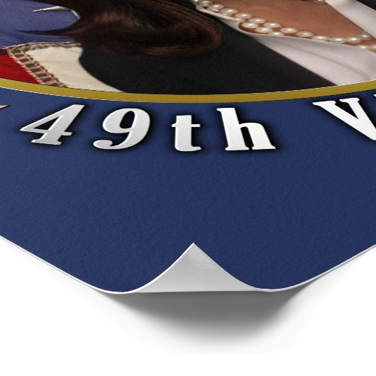 Kamala Harris 49. Vizepräsident Poster (Ecke)