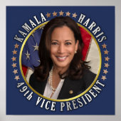 Kamala Harris 49. Vizepräsident Poster (Vorne)