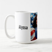 Kamala Harris als Rosie Kaffeetasse (Links)