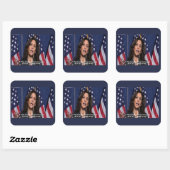 Kamala Harris & American Dream Quote Stickers (Blatt)