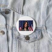 Kamala Harris & American Dream Zitat-Button Button (Beispiel)