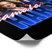 Kamala Harris American Flag Bootleg Reboot Poster (Ecke)