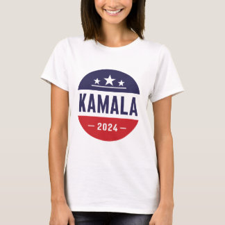 KAMALA HARRIS AMERIKANISCHE FLAGFARBEN T-Shirt