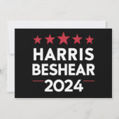Kamala Harris Andy Beshear 2024 Harris Beshear 202 Einladung (Vorderseite)
