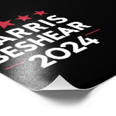 Kamala Harris Andy Beshear 2024 Harris Beshear 202 Fotodruck (Ecke)