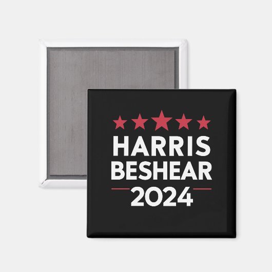 Kamala Harris Andy Beshear 2024 Harris Beshear 202 Magnet (Vorderseite/Rückseite)
