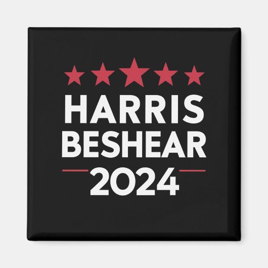 Kamala Harris Andy Beshear 2024 Harris Beshear 202 Magnet (Vorne)