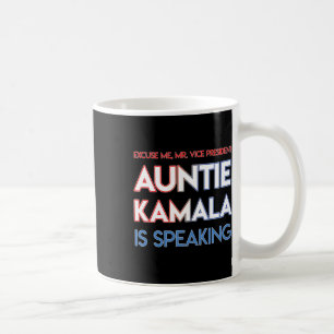 Kamala Harris Auntie Black India America Kaffeetasse