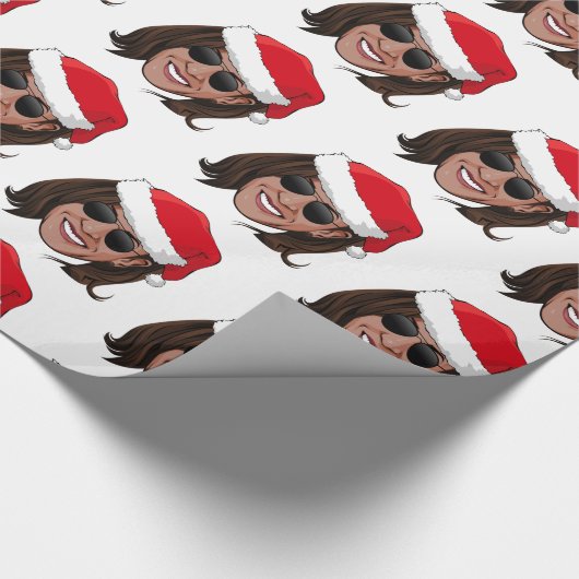 Kamala Harris Aviators Holiday Geschenkpapier (Ecke)