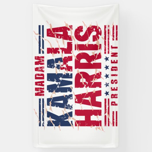 Kamala Harris Banner (Vertikal)