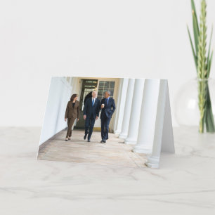 Kamala Harris Barack Obama & Joe Biden Feiertagskarte