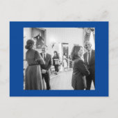 Kamala Harris & Barack Obama Postkarte (Vorderseite)