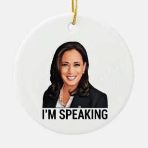 Kamala Harris Biden Harris 2020 Präsident Keramik Ornament
