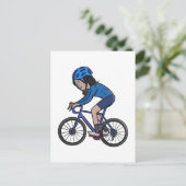 Kamala Harris Bike Postkarte (Stehend Vorderseite)