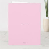 KAMALA HARRIS BIRTHDAY FUNNY GREETING KARTE (Rückseite)