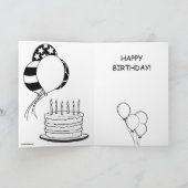 Kamala Harris Birthday Karte (Innenseite)