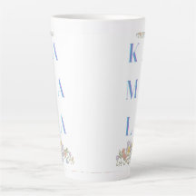 Kamala Harris. Blumen. Subtil. Weiß und Blau