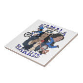 Kamala Harris Bootleg Rap Style Election Fliese (Seite)