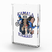Kamala Harris Bootleg Rap Style Election Fotoblock (Rechts)