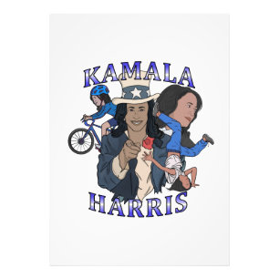 Kamala Harris Bootleg Rap Style Election Fotodruck
