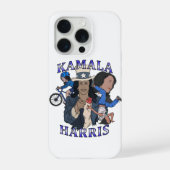 Kamala Harris Bootleg Rap Style Election iPhone Hülle (Rückseite)