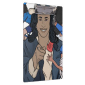 Kamala Harris Bootleg Rap Style Election Klemmbrett (Rechts)