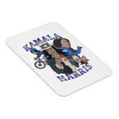 Kamala Harris Bootleg Rap Style Election Magnet (Rechte Seite)