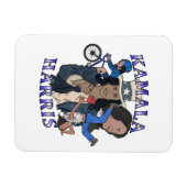 Kamala Harris Bootleg Rap Style Election Magnet (Horizontal)