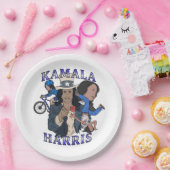 Kamala Harris Bootleg Rap Style Election Pappteller (Party)