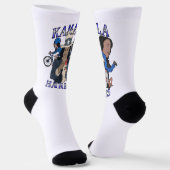 Kamala Harris Bootleg Rap Style Election Socken (Gewinkelt)
