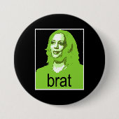 Kamala Harris Brat Button (Vorderseite)