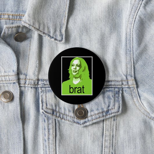Kamala Harris Brat Button (Beispiel)