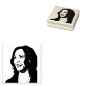 Kamala Harris Briefmarke Gummistempel (Stempel)