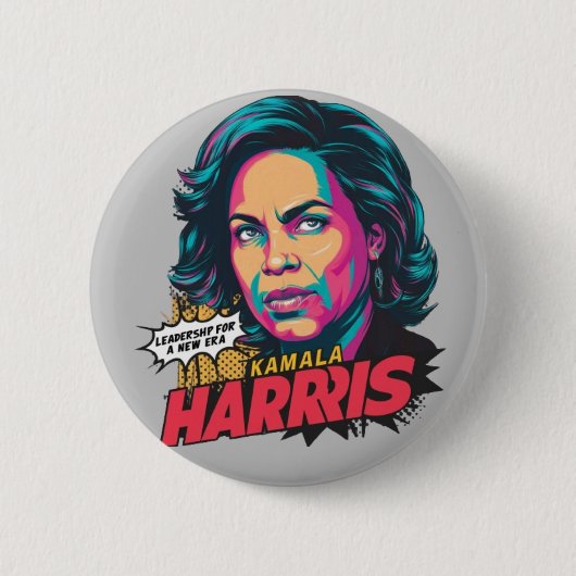 Kamala Harris Button (Vorderseite)