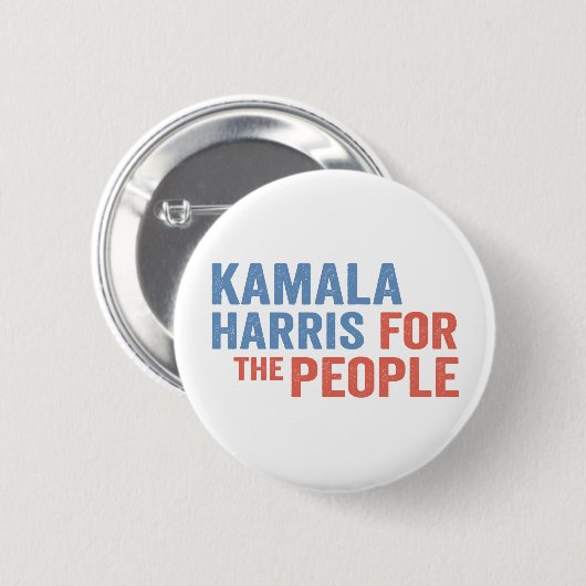 Kamala Harris Button (Vorne & Hinten)