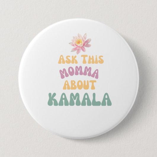 Kamala Harris Button (Vorderseite)