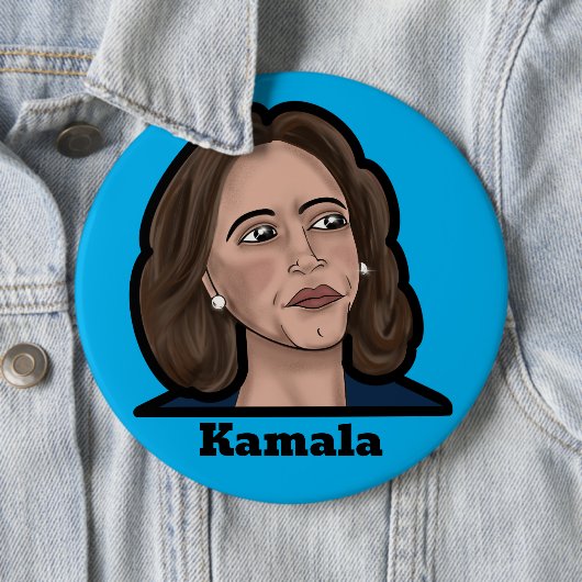 Kamala Harris Button (Beispiel)