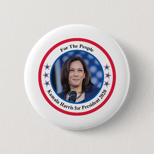 Kamala Harris Button (Vorderseite)