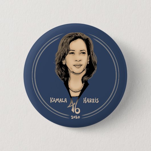 Kamala Harris Button (Vorderseite)