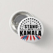 Kamala Harris Button (Vorne & Hinten)